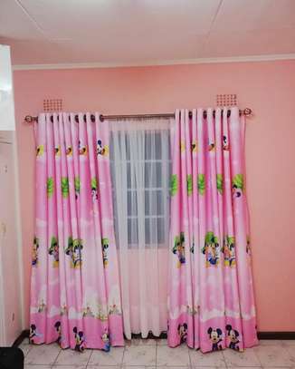 Cute adorable animated themed curtains for kids image 1