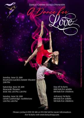 A Dance for Love - GEMS Cambridge Auditorium - TEST image 1