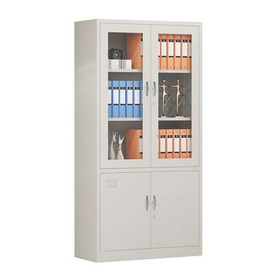 Office Cabinet: 2-Door Steel Frame Cabinet in Modern Style image 6