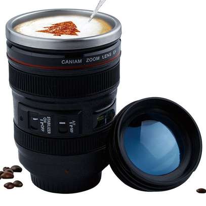 Camera Lens Coffee Mug advanced 3D image 2