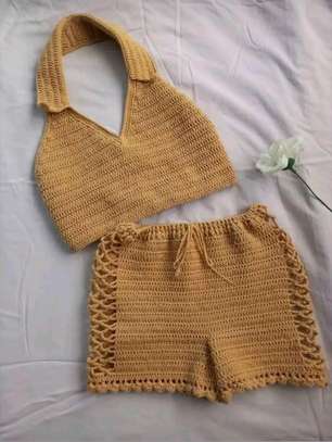 Hand made crochet beach wear image 2
