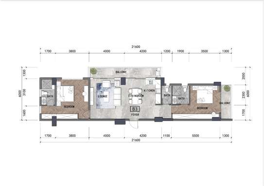 2 Bed Apartment with En Suite at Riara Road image 6