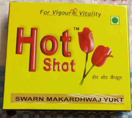 Hot Shot Herbal Capsules - For Vigour And Vitality image 2