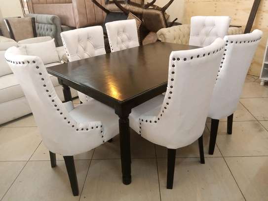 6 seater dining set image 1