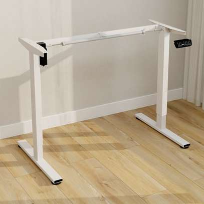Office Desk: 1400MM Supportive Sit Standing Electric Desk image 2