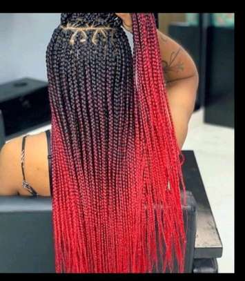 3 tone ombre braiding hair or extension image 2