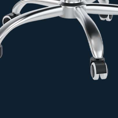 Ergonomic Upholstered Clerical Guest Chair image 2