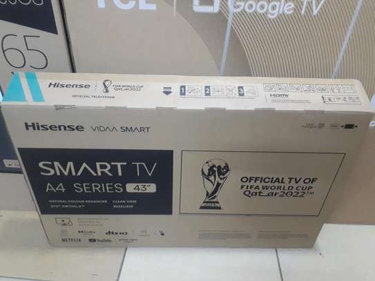 Hisense A4 Series 43 VIDAA Smart Tv image 1