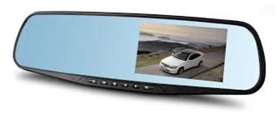 Vehicle Blackbox DVR 4.3 Inch Full HD 1080P, Mirror Car Cam image 1