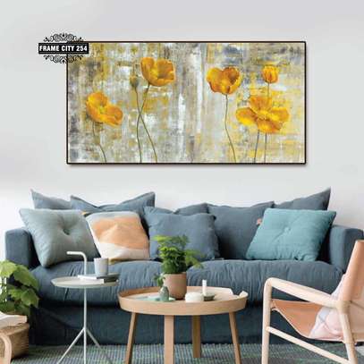 Floral Canvas Wall Decor image 2