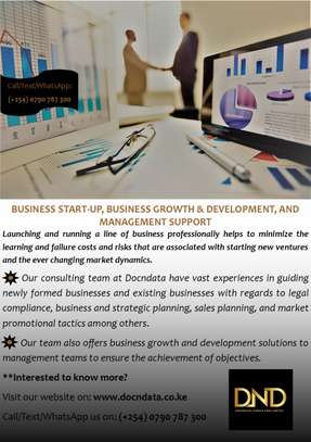 BUSINESS START-UP, BUSINESS GROWTH & DEVELOPMENT image 1