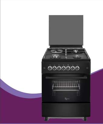 Roch 60 by 60, 3+1, Electric Oven BLK image 1
