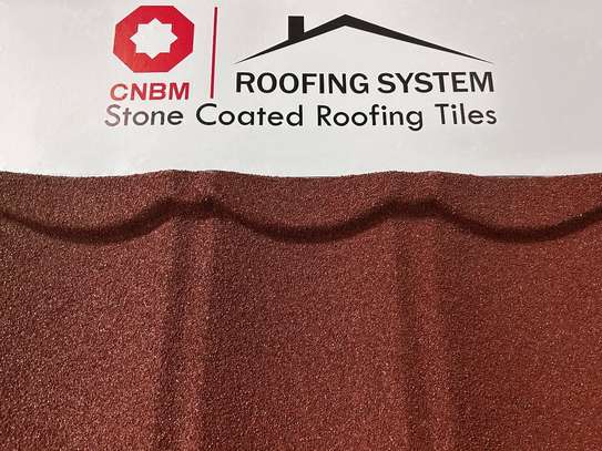 Stone Coated Roofing tiles- CNBM Classic Red profile image 2