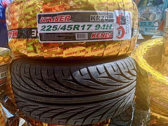 225/45R17 Kenda kaiser tyres image 1