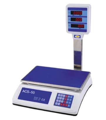 50Kgs Price Computing Table Top Bench Weigh Scale ACS-818D in Nairobi