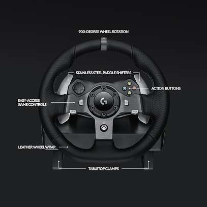 Logitech G920 Driving Force Racing Wheel and Floor Pedals image 3