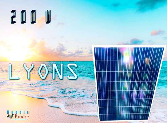 LYONS Solar PV module 24v/200W solar panel image 2