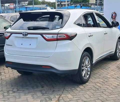 Toyota Harrier white 2018 2wd image 8