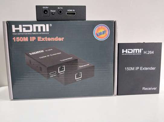 HDMI 150M IP Extender With Transmitter And Receiver 1080p image 2