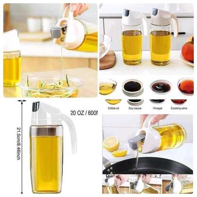 Kitchen Glass Oil Bottle Dispenser image 2
