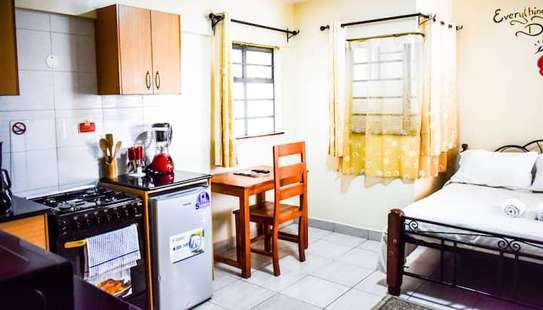Serviced Studio Apartment with En Suite in Nairobi CBD image 1