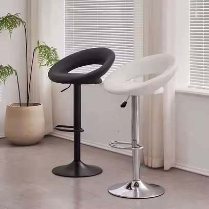 Swivel Leather Bar Stool image 10