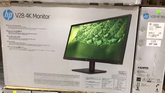 Hp V28 4K display Monitor image 1