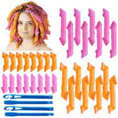 32PCS Spiral Hair Curlers, Magic Styling Kit image 2
