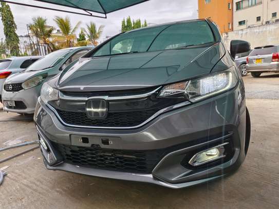Honda fit hybrid grey 2017 low mileage image 2
