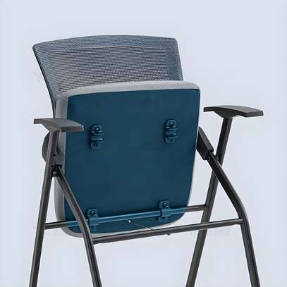 Office Chair: Schooling Conference Chair With Writing Pad image 3