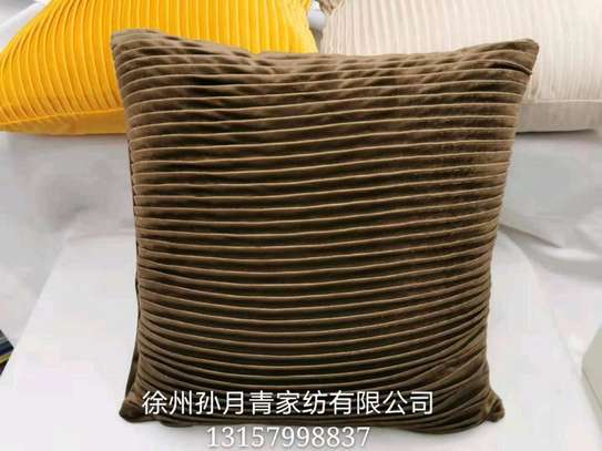 Grid Velvet Throw pillow Cases image 5