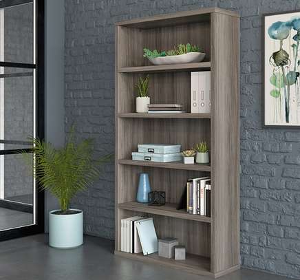 Office Bookshelf: 5 Tier Engineered Bookshelf image 1