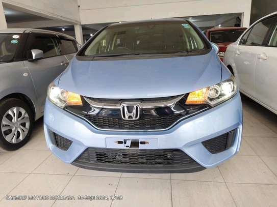 Honda Fit  hybrid blue 2018 4wd image 1