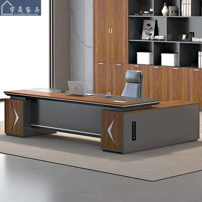 Office table: 2400mm executive office table image 1