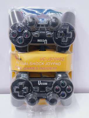 UCOM Double PC Usb Dualshock Game Controller, 2pads image 1