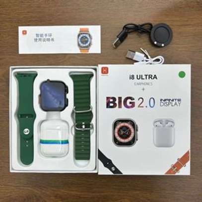 i8 Ultra 2 In 1 Smartwatch With Free Bluetooth Earphones image 5