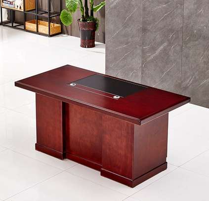 Executive Luxury CEO Mahogany Office Desk image 7