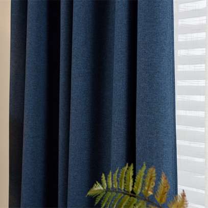 PLAIN CURTAINS WITH SHEERS image 5
