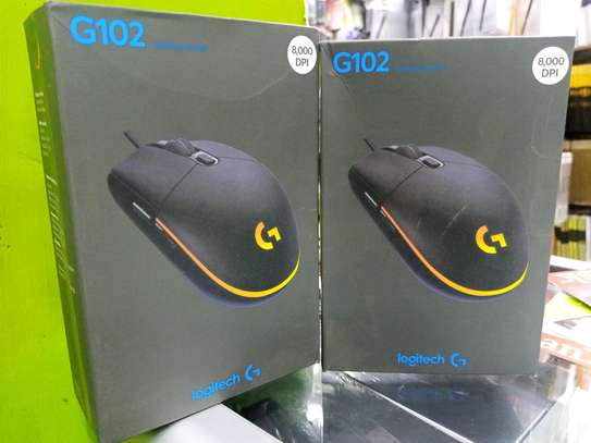 Logitech G102 Gaming Mouse [16.8Mil Intelligent RGB image 1