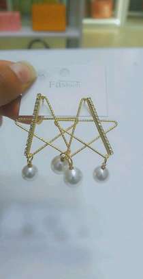 Star earrings image 1