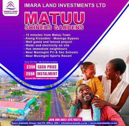 Matutu Shiners Gardens Land Plots Near Matutu Town image 1