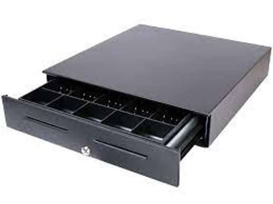 Cash drawer with 5 slots of notes and 5 slots of coins. image 2