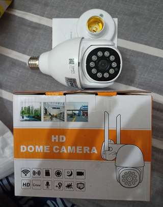 360° PTZ BULB CCTV CAMERA WITH LED MOTION SENSOR LIGHTS image 6