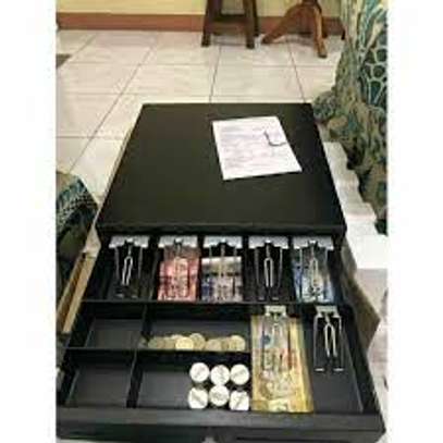 POS Cash Drawer 4 Tray Supermarket Cash Register Drawer Box image 4