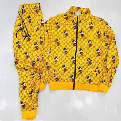 yellow gucci tracksuit