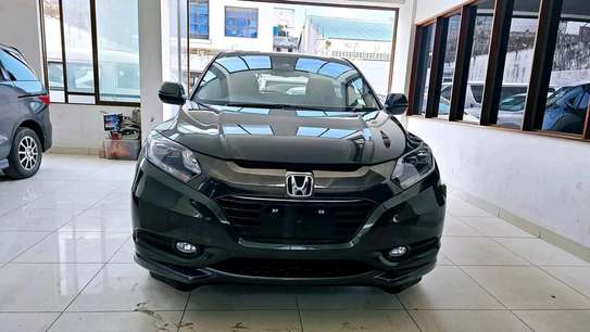 Honda Vezel-hr-v hybrid 2016 green 2wd image 1