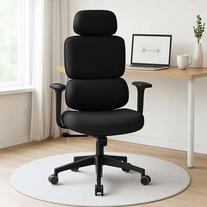 High Back Fabric Chair – Ergonomic, Comfortable & Stylish image 2