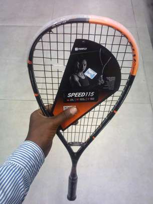 Red black Pro115 speed squash racket image 3