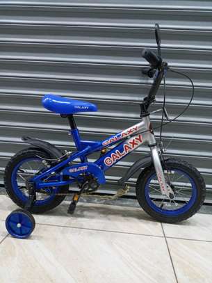 Galaxyy Kids Bike Size 12(2-4yrs) Blue1 image 3