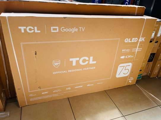 TCL 75 INCHES SMART QLED UHD/4K FRAMELESS TV image 3